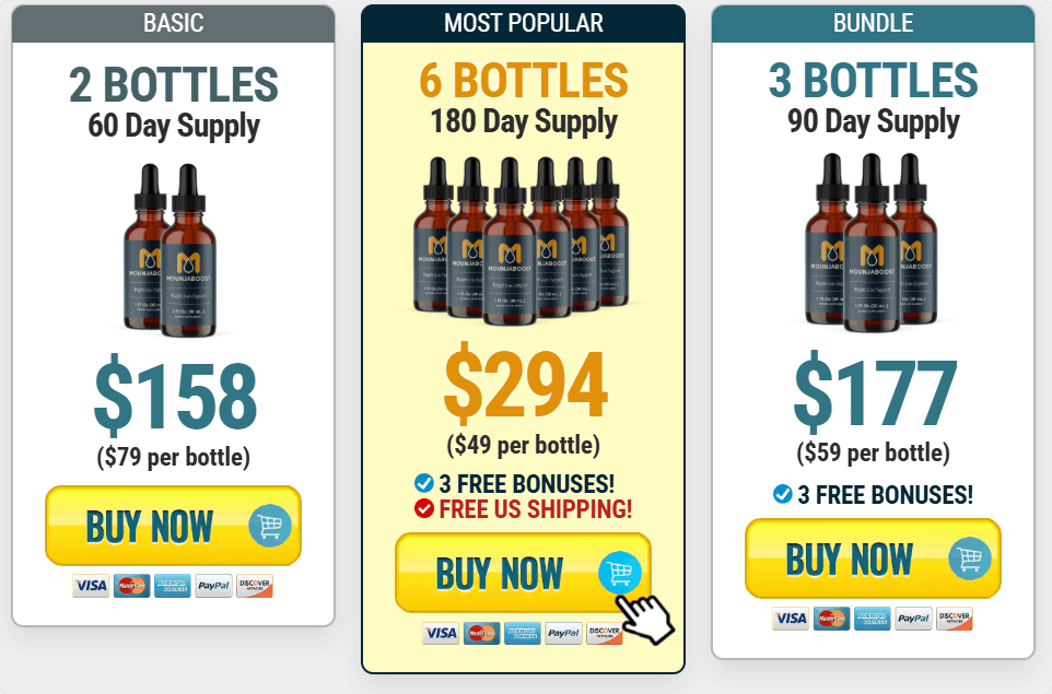 Mounjaboost pricing